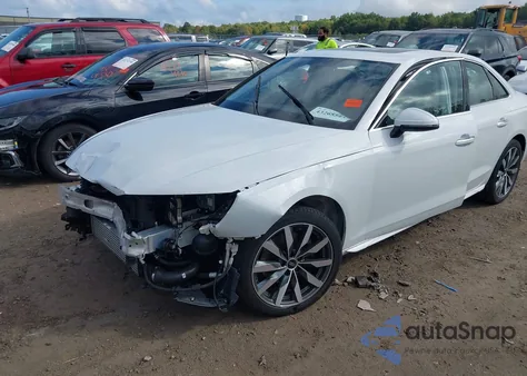 2023 Audi A4 Premium 40 Tfsi Quattro S Tronic z USA, uszkodzony, nr VIN WAUABAF41PN020590